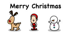 季節イベントポスター クリスマス